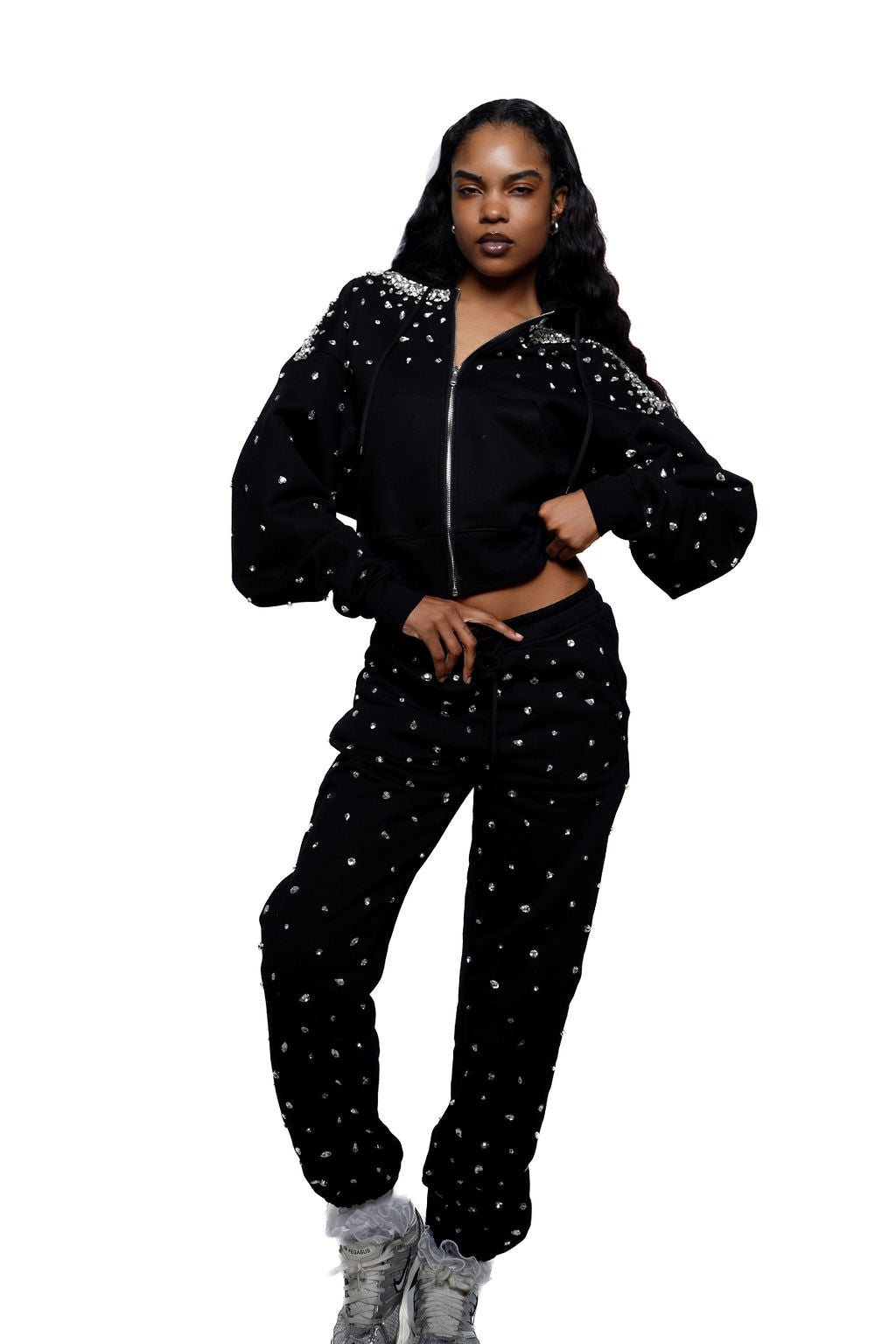 WATERFALL ZIP-UP SET