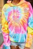 TIE-DYE LOVE HOODIE
