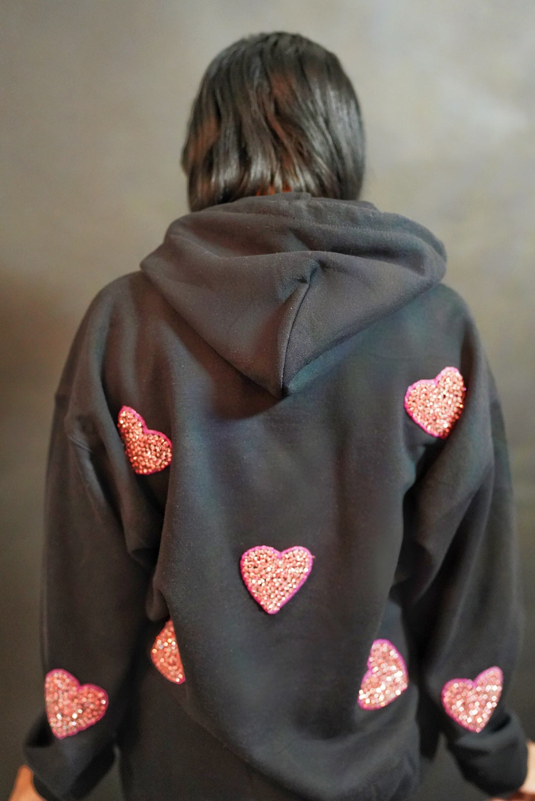 LIMITED EDITION: LOVE HOODIE IN ROSE