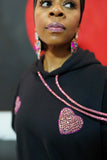 LIMITED EDITION: LOVE HOODIE IN ROSE